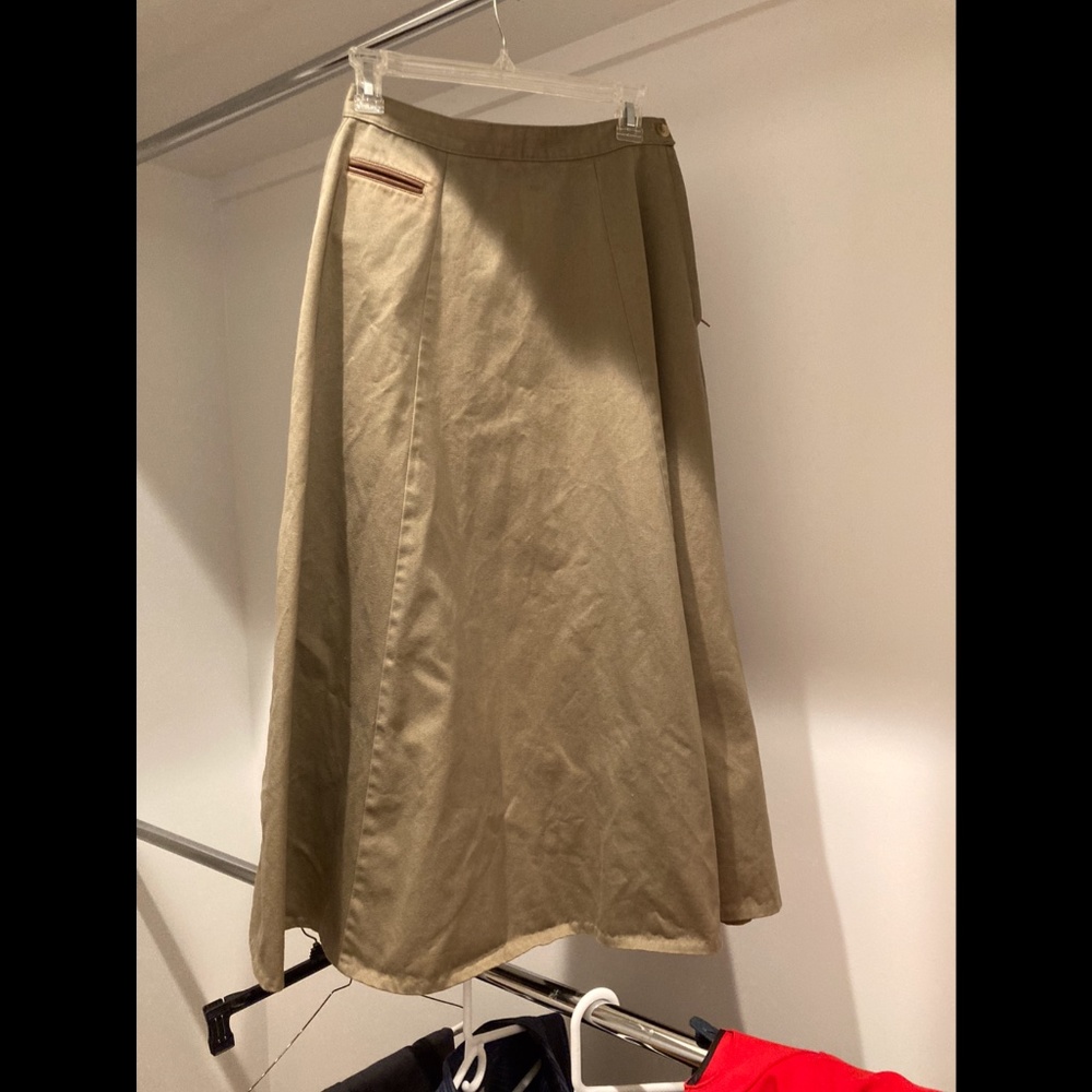 Vintage Banana Republic safari skirt